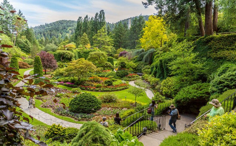 The Butchart Gardens , Canada
